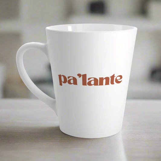 Puerto Rico Mug | PA'LANTE | Ceramic 12 oz cup | Exclusive Puerto Rico Gifts | Puerto Rico Pride | Boricua Items