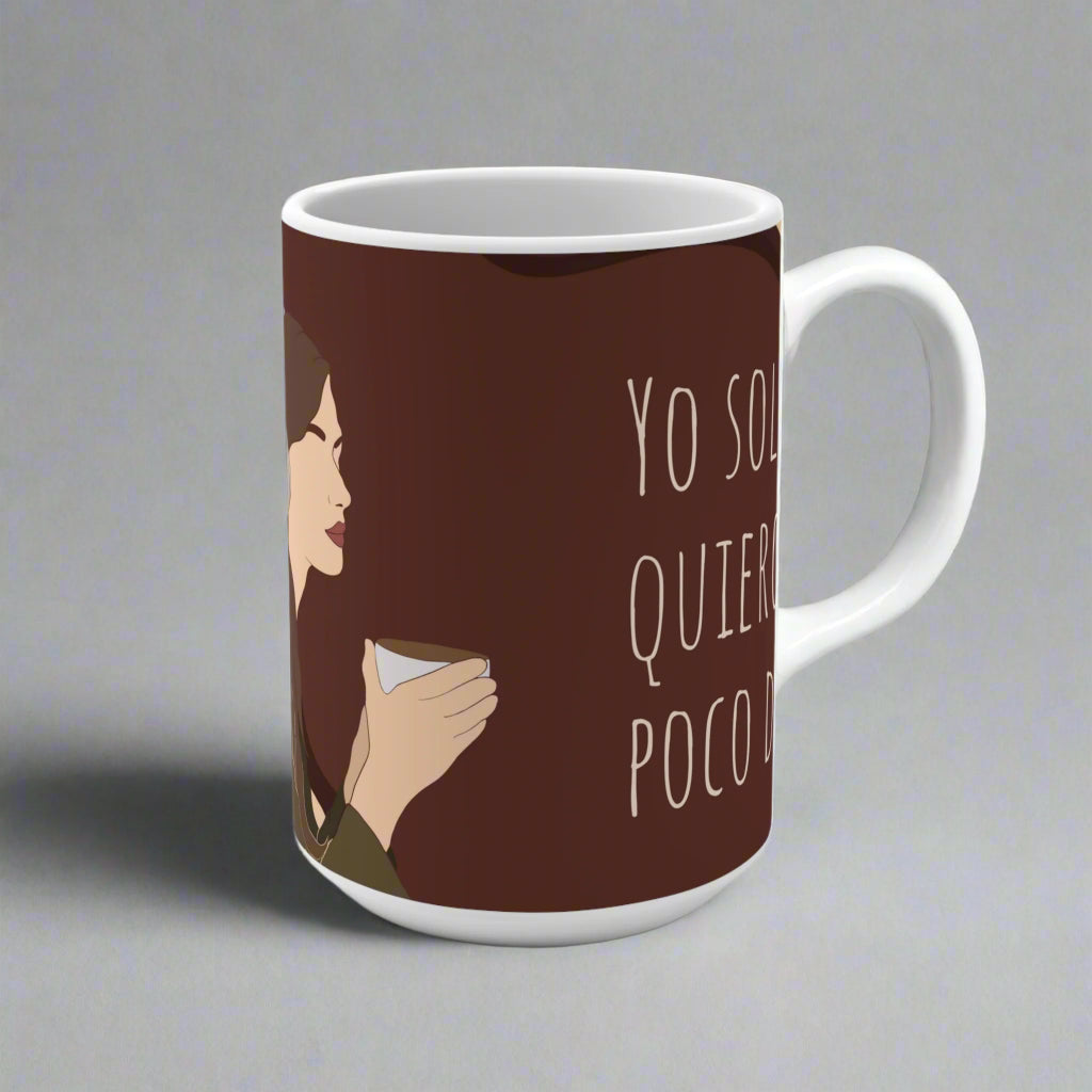 Puerto Rico Mug | QUIERO CAFE | Ceramic 15 oz cup