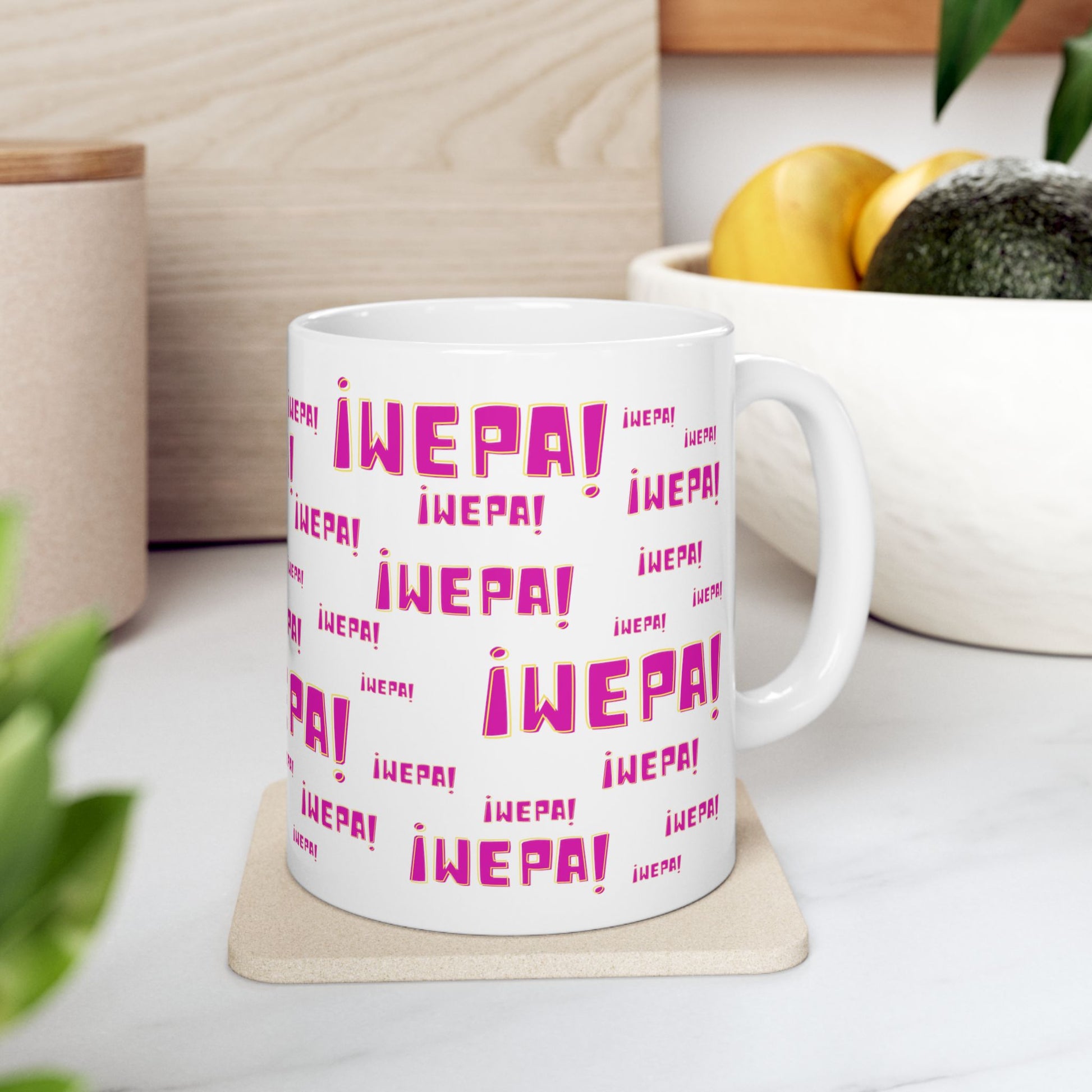 Puerto Rico Mug | WEPA | Ceramic 11 oz cup | Exclusive Puerto Rico Gifts | Puerto Rico Pride | Boricua Items