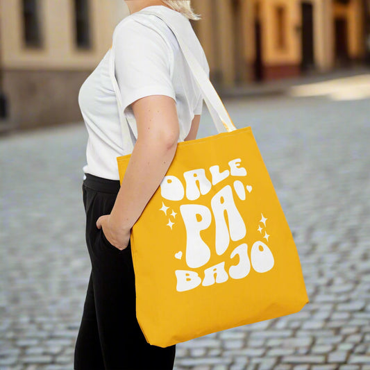 Puerto Rico Phrases | DALE PA' BAJO | Tote Bag
