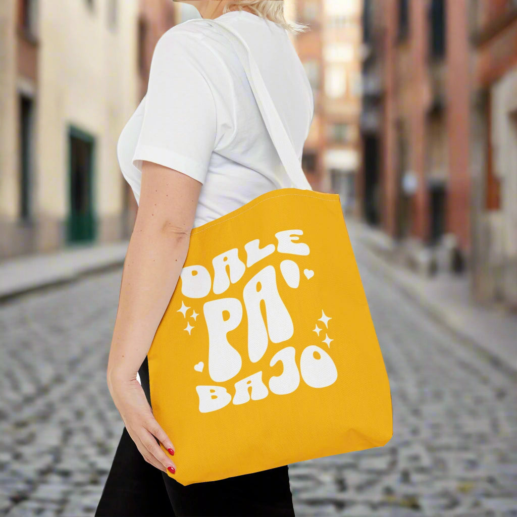 Puerto Rico Phrases | DALE PA' BAJO | Tote Bag