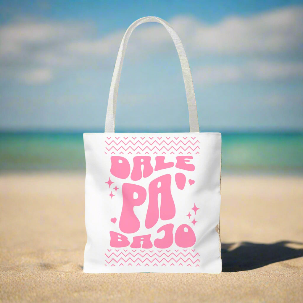Puerto Rico Phrases | DALE PA' BAJO | Tote Bag