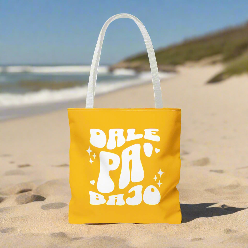 Puerto Rico Phrases | DALE PA' BAJO | Tote Bag