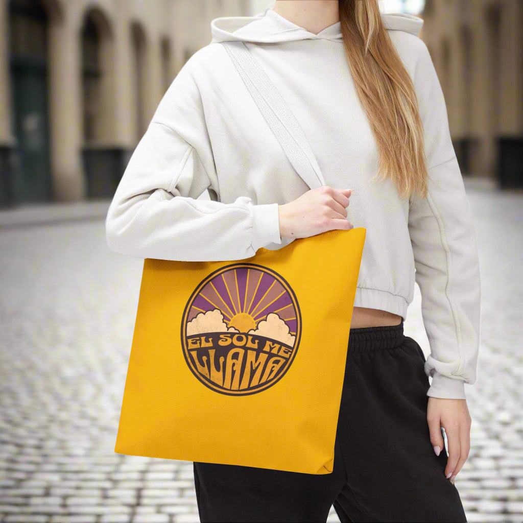 Puerto Rico Phrases | EL SOL ME LLAMA | Tote Bag