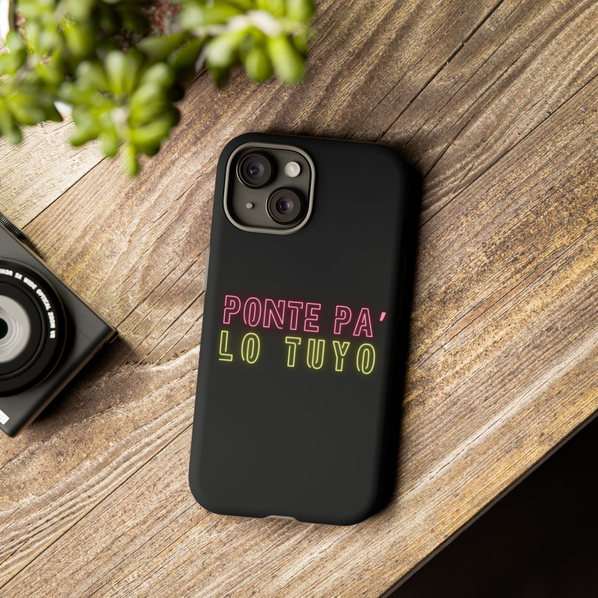 Puerto Rico Phrases | Ponte Pa' Lo Tuyo | Matte iPhone Case