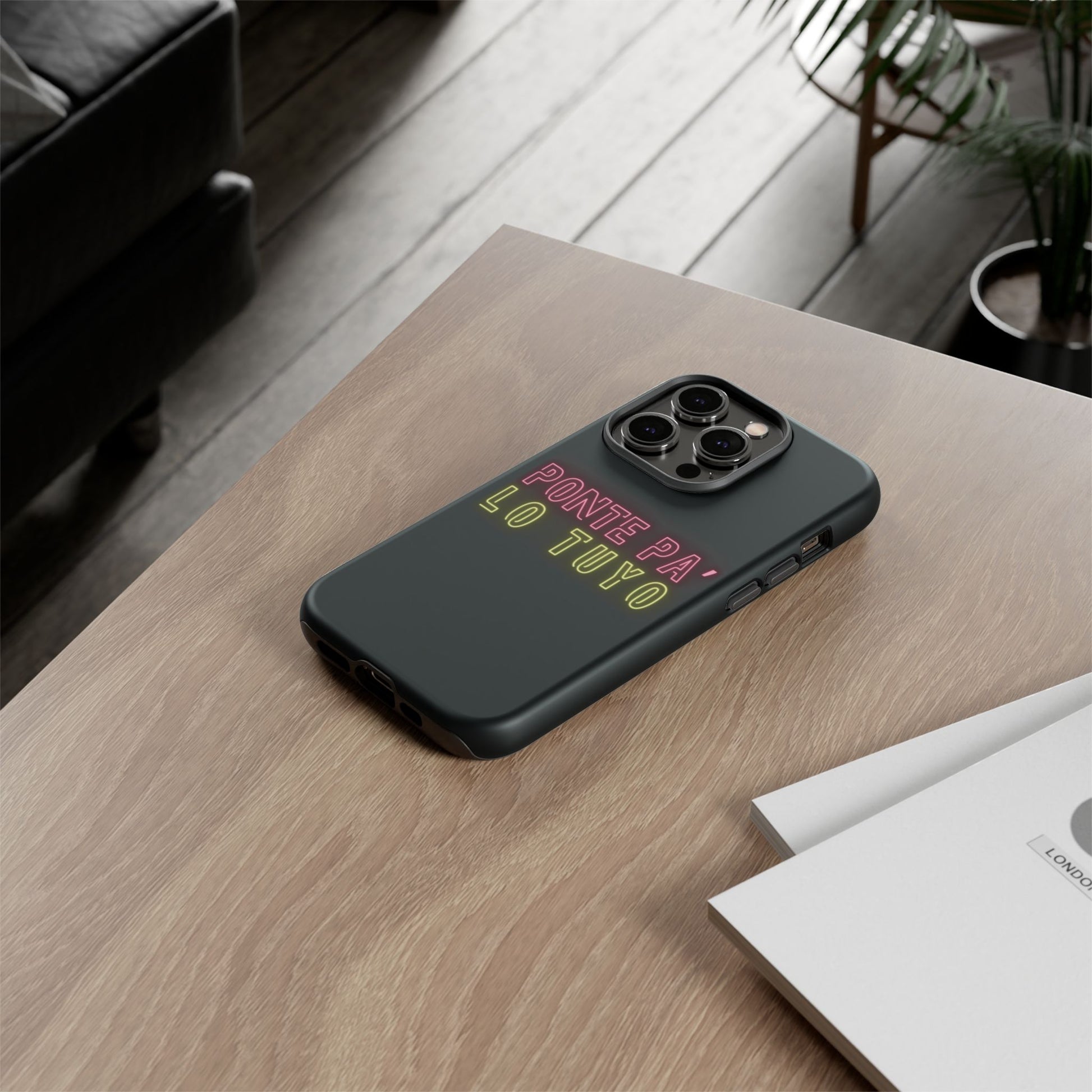 Puerto Rico Phrases | Ponte Pa' Lo Tuyo | Matte iPhone Case