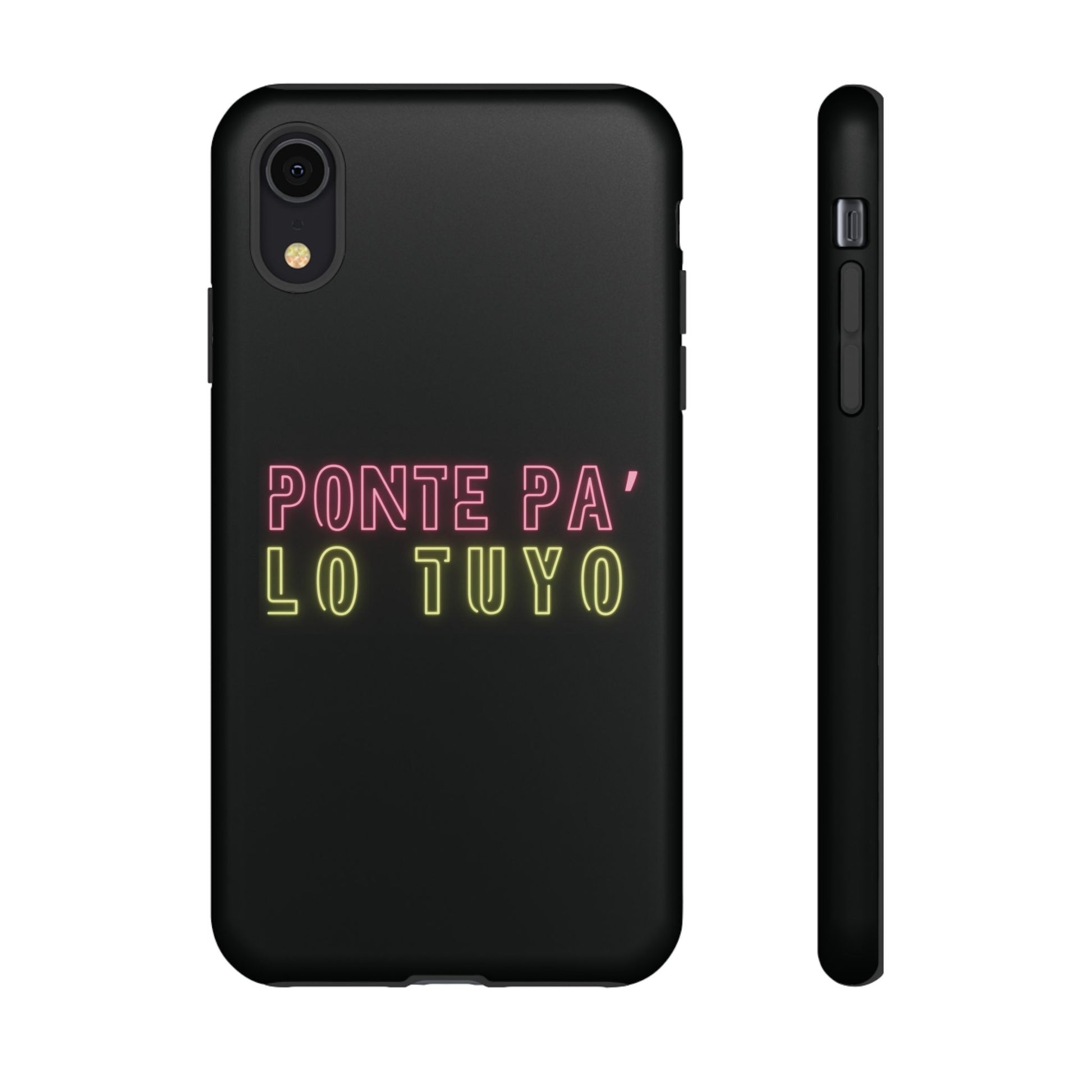 Puerto Rico Phrases | Ponte Pa' Lo Tuyo | Matte iPhone Case
