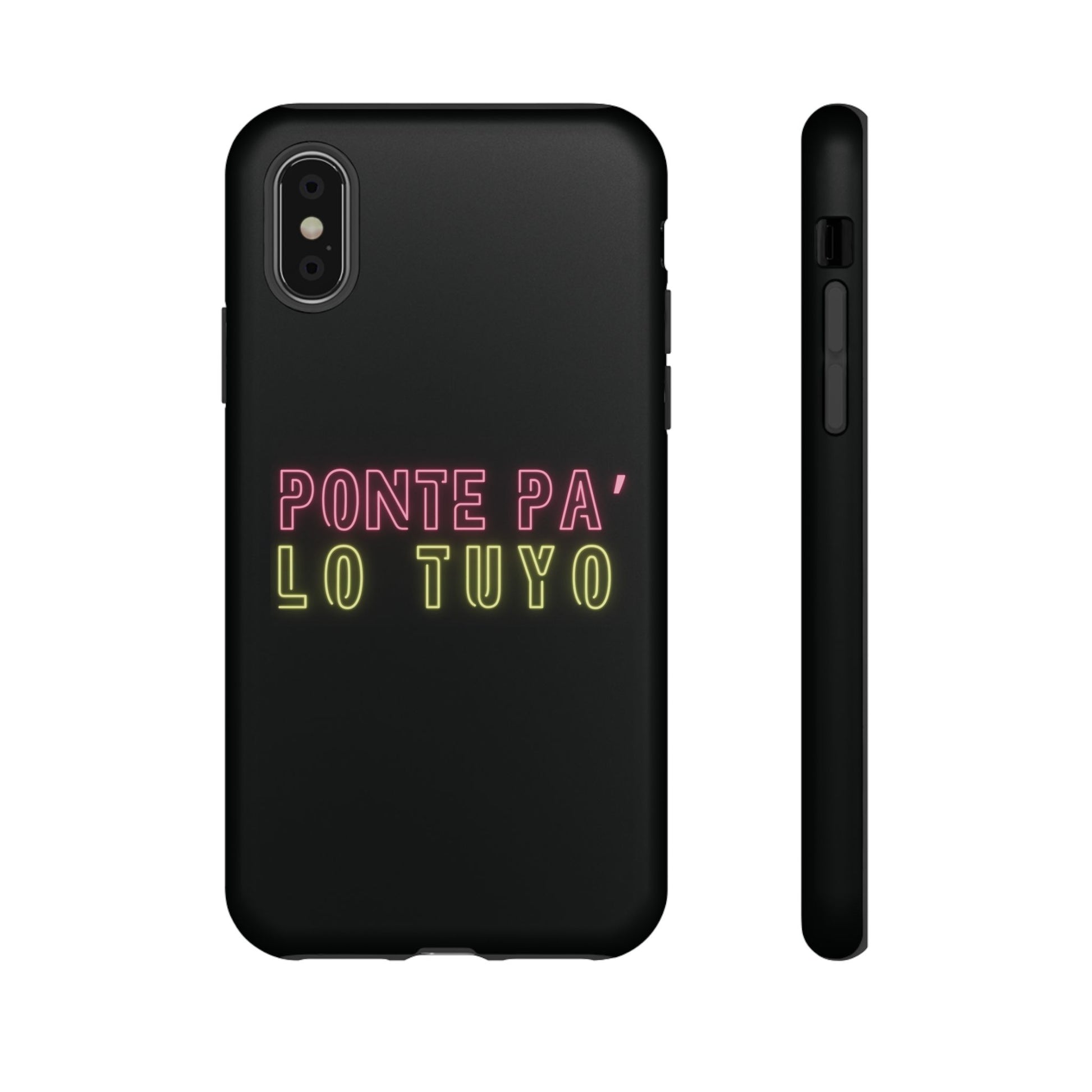 Puerto Rico Phrases | Ponte Pa' Lo Tuyo | Matte iPhone Case