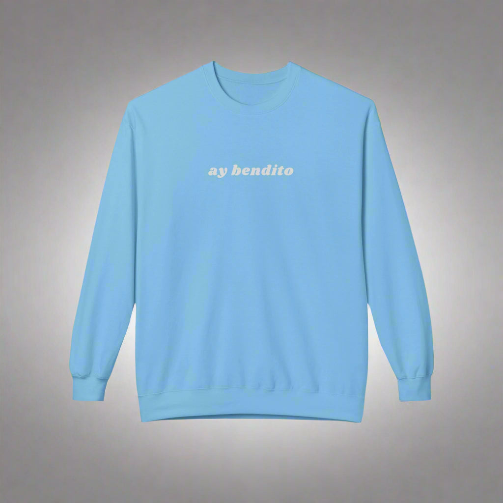 Puerto Rico Phrases Sweatshirt | AY BENDITO | Fleece Crewneck
