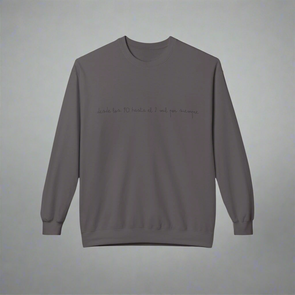 Puerto Rico Phrases Sweatshirt | DESDE LOS 90 | Fleece Crewneck
