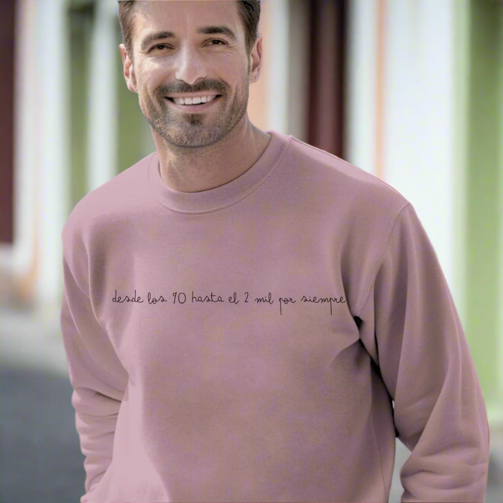 Puerto Rico Phrases Sweatshirt | DESDE LOS 90 | Fleece Crewneck