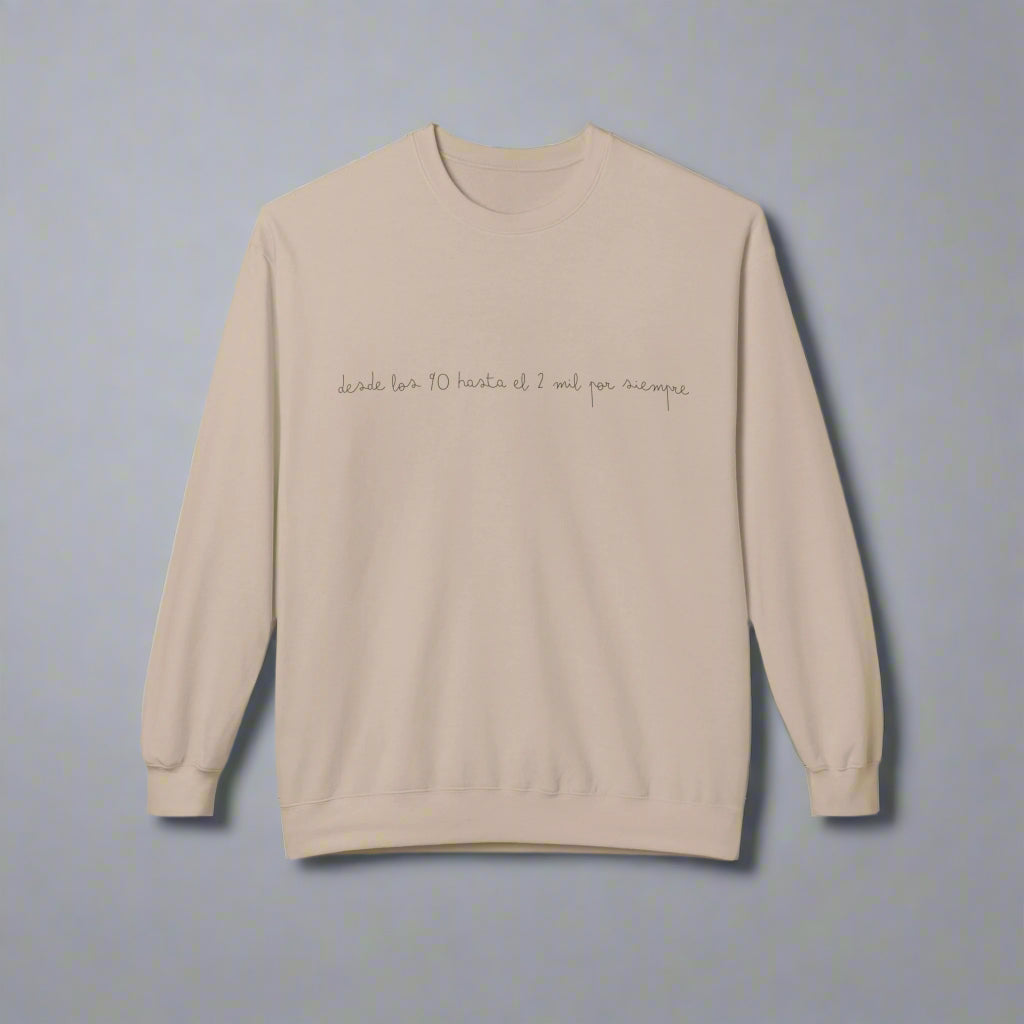Puerto Rico Phrases Sweatshirt | DESDE LOS 90 | Fleece Crewneck