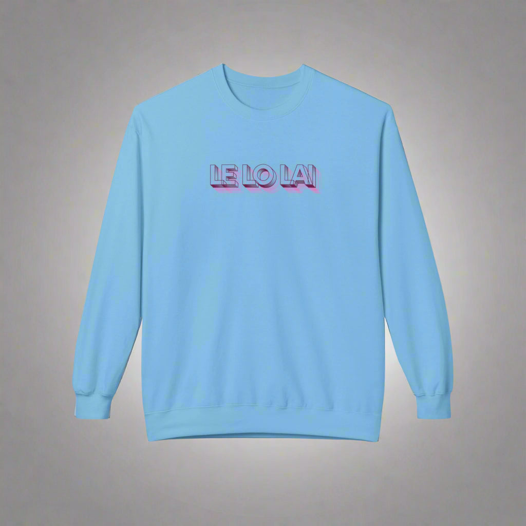 Puerto Rico Phrases Sweatshirt | LE LO LAI | Fleece Crewneck