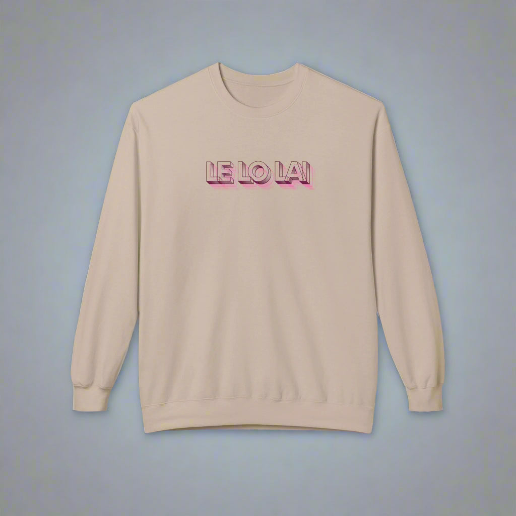 Puerto Rico Phrases Sweatshirt | LE LO LAI | Fleece Crewneck