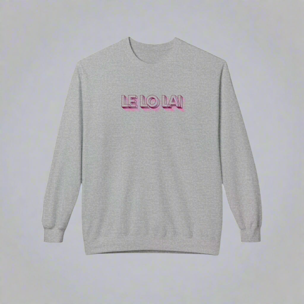 Puerto Rico Phrases Sweatshirt | LE LO LAI | Fleece Crewneck