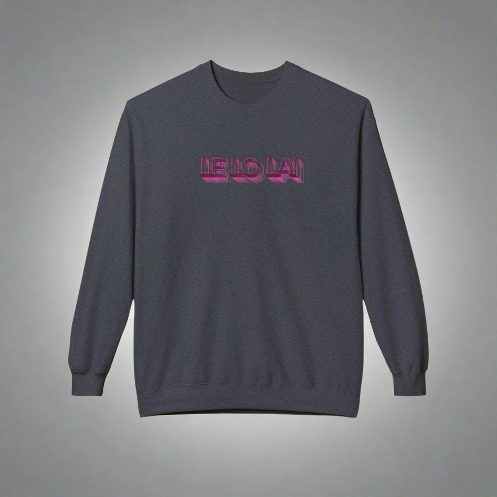 Puerto Rico Phrases Sweatshirt | LE LO LAI | Fleece Crewneck