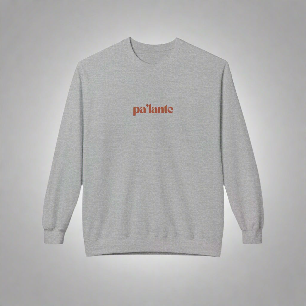 Puerto Rico Phrases Sweatshirt | PA'LANTE | Fleece Crewneck