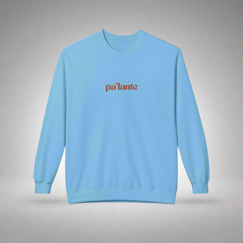 Puerto Rico Phrases Sweatshirt | PA'LANTE | Fleece Crewneck