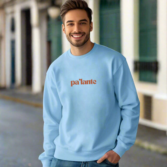 Puerto Rico Phrases Sweatshirt | PA'LANTE | Fleece Crewneck