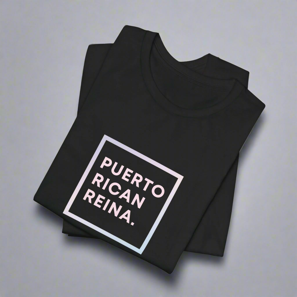 Puerto Rico Shirt | PUERTO RICAN REINA | Express Shipping Available | Soft and Stylish Tee | Exclusive Puerto Rico Gifts | Boricua Pride