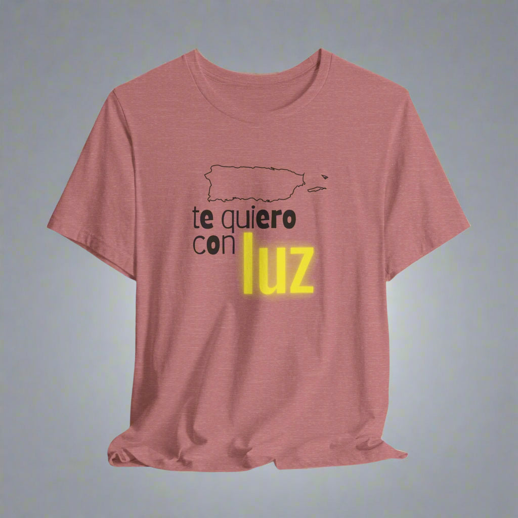 Puerto Rico Shirt | TE QUIERO CON LUZ