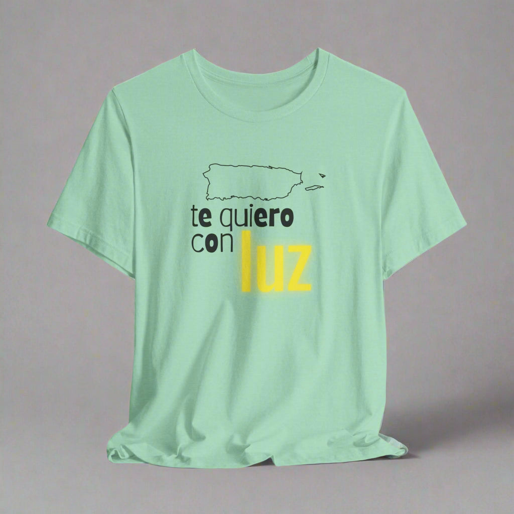Puerto Rico Shirt | TE QUIERO CON LUZ