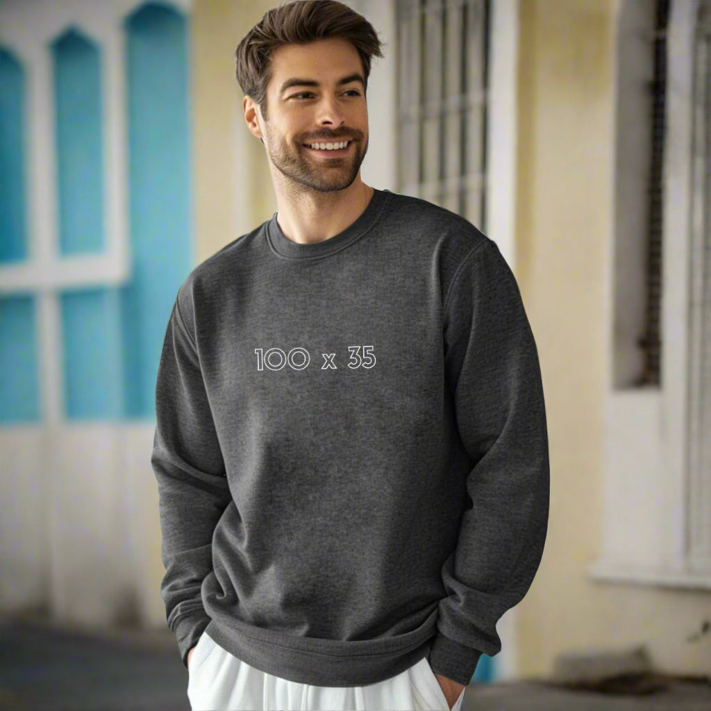 Puerto Rico Symbols Sweatshirt | 100 x 35 | Fleece Crewneck