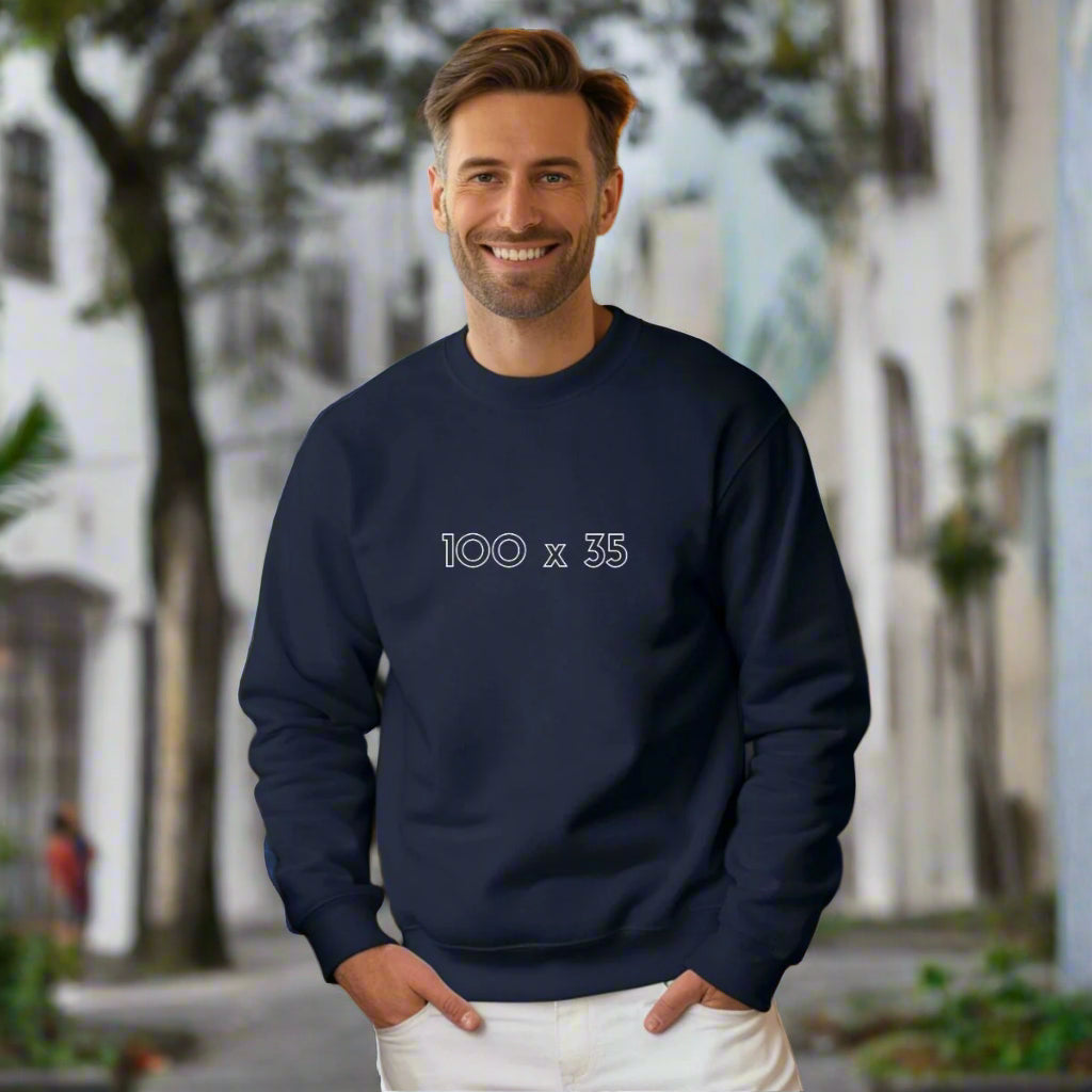 Puerto Rico Symbols Sweatshirt | 100 x 35 | Fleece Crewneck