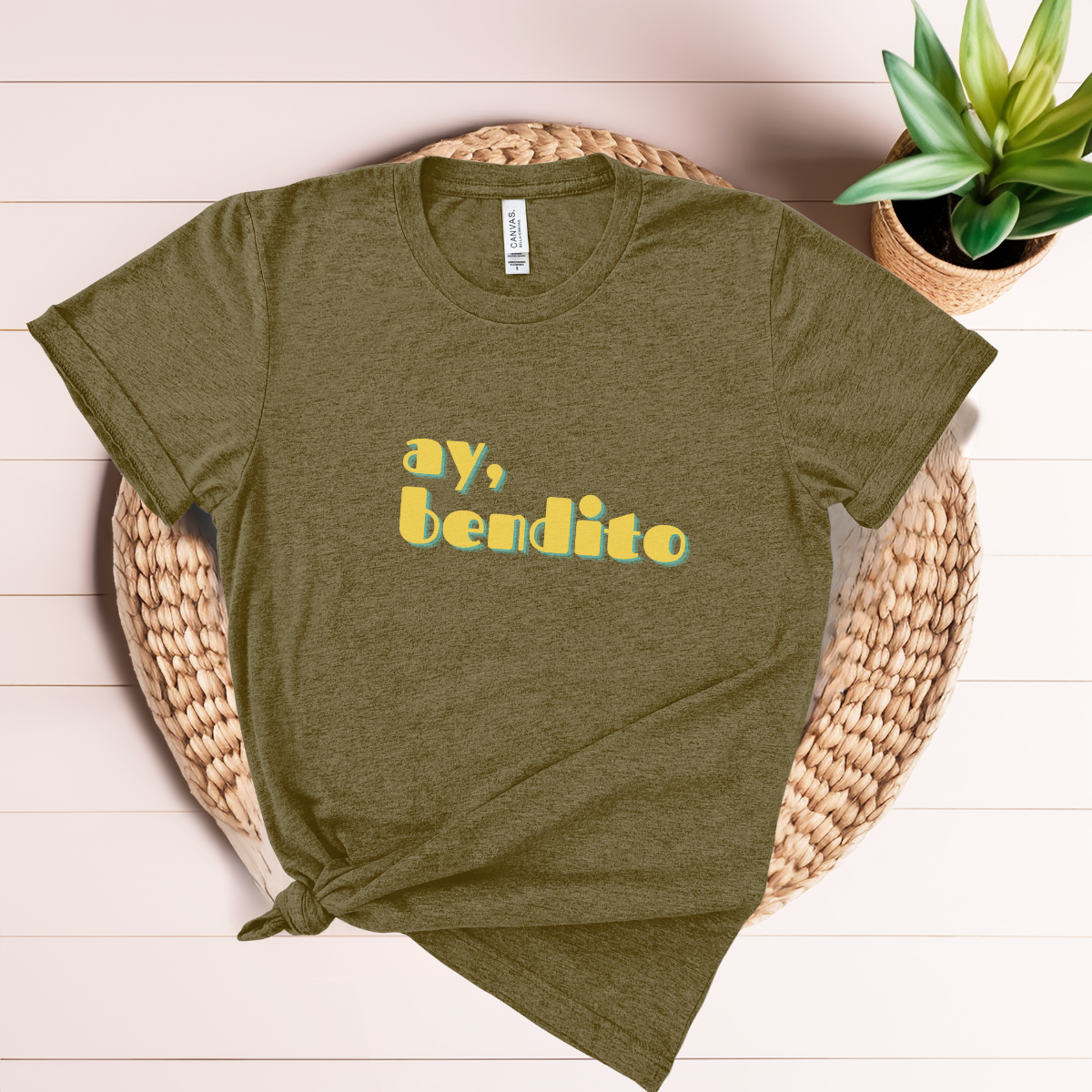 Puerto Rico Shirt | AY BENDITO | Express Shipping Available | Soft and Stylish Tee | Exclusive Puerto Rico Gifts | Boricua Pride