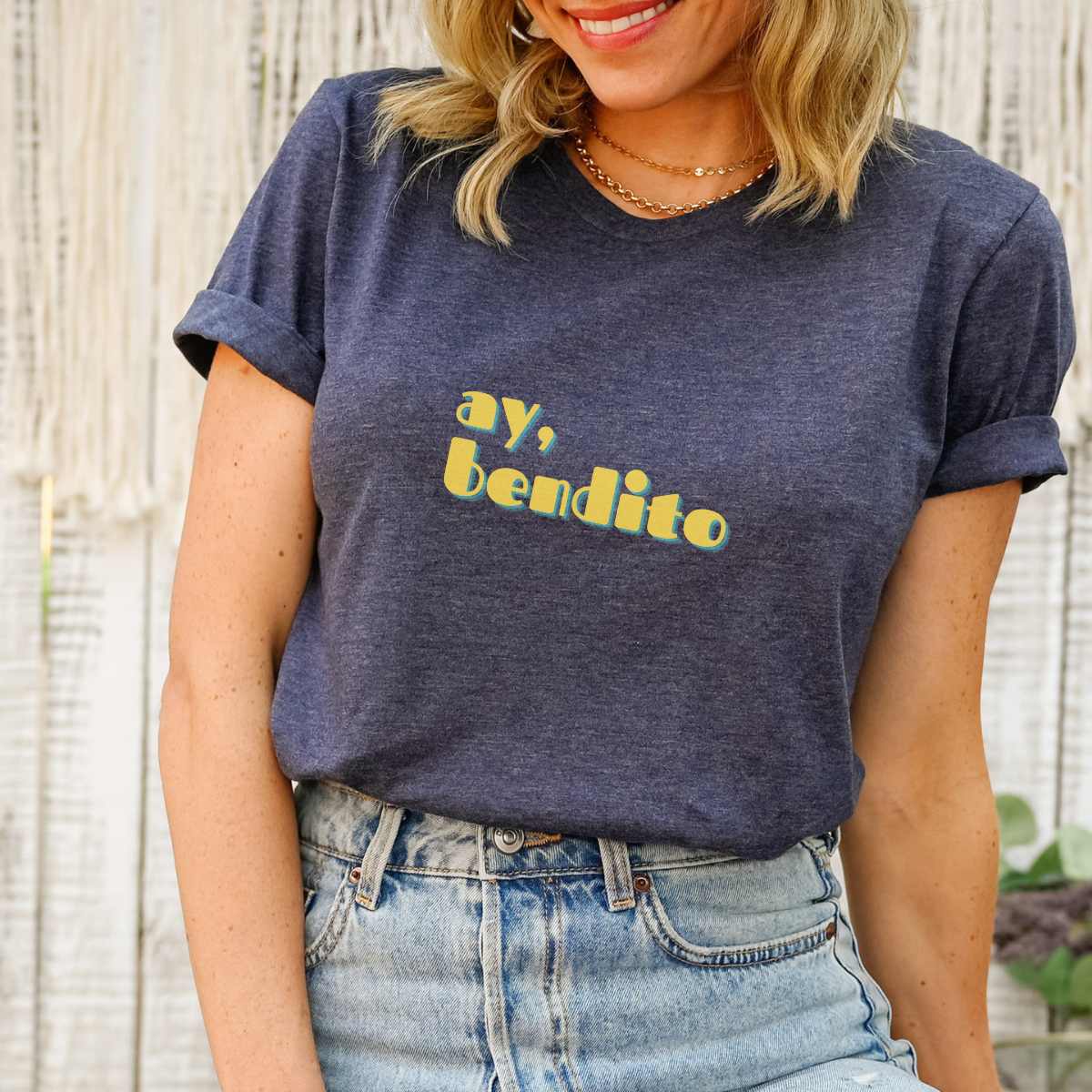 Puerto Rico Shirt | AY BENDITO | Express Shipping Available | Soft and Stylish Tee | Exclusive Puerto Rico Gifts | Boricua Pride