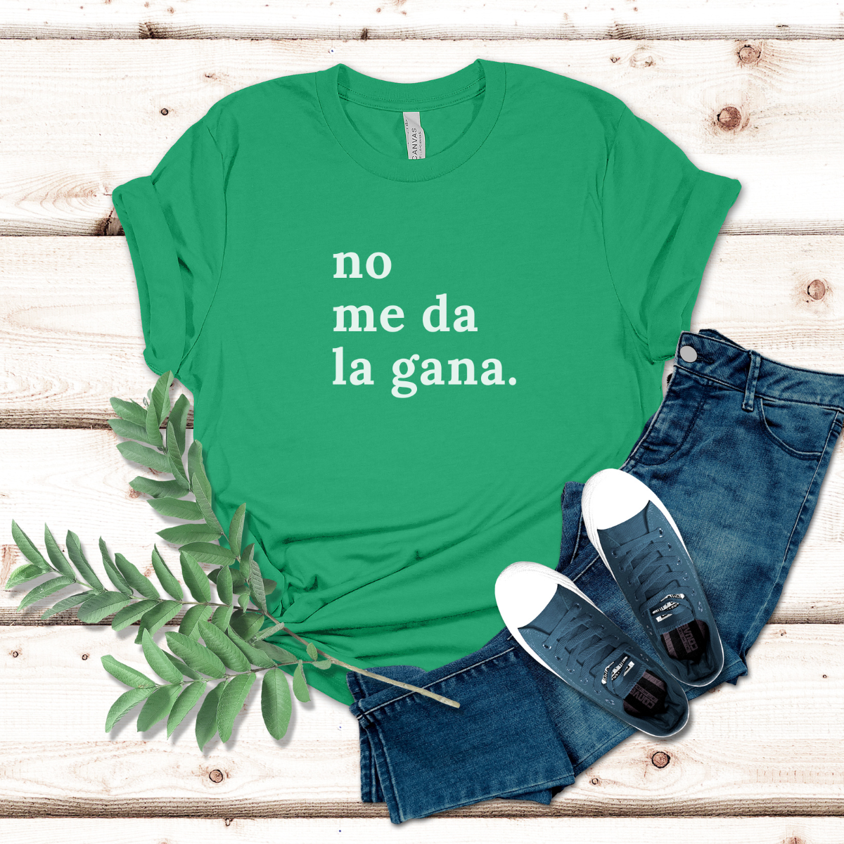 Puerto Rico Shirt | NO ME DA LA GANA | Soft and Stylish Tee | Exclusive Puerto Rico Gifts | Boricua Pride