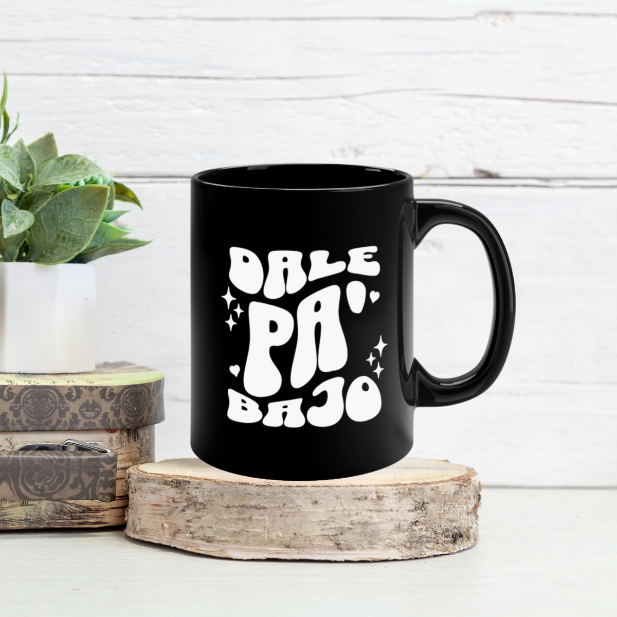 Puerto Rico Mug | DALE PA' BAJO | Ceramic 11 oz cup | Exclusive Puerto Rico Gifts | Puerto Rico Pride | Boricua Items