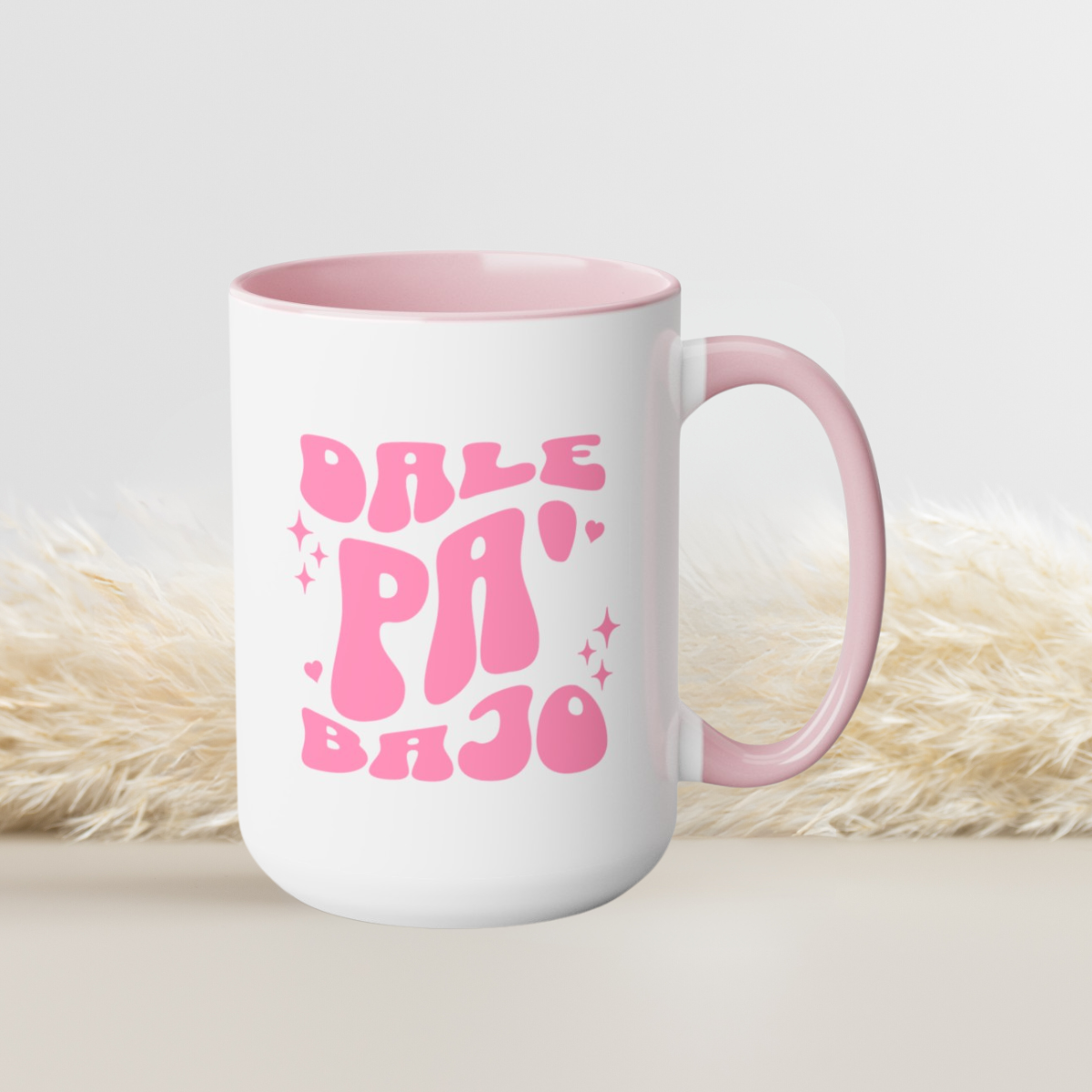 Puerto Rico Mug | DALE PA'BAJO | Ceramic 15 oz cup | Exclusive Puerto Rico Gifts | Puerto Rico Pride | Boricua Items