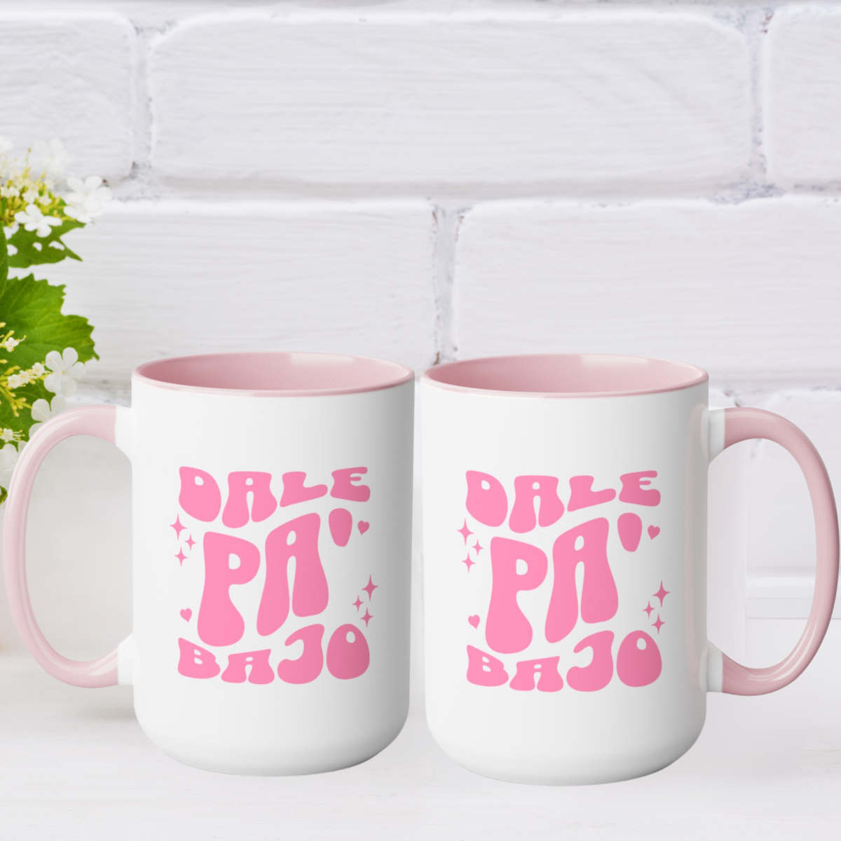 Puerto Rico Mug | DALE PA'BAJO | Ceramic 15 oz cup | Exclusive Puerto Rico Gifts | Puerto Rico Pride | Boricua Items